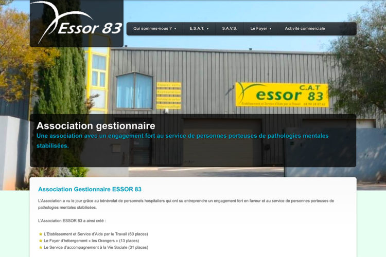 creation site internet essor83 Ingenieweb