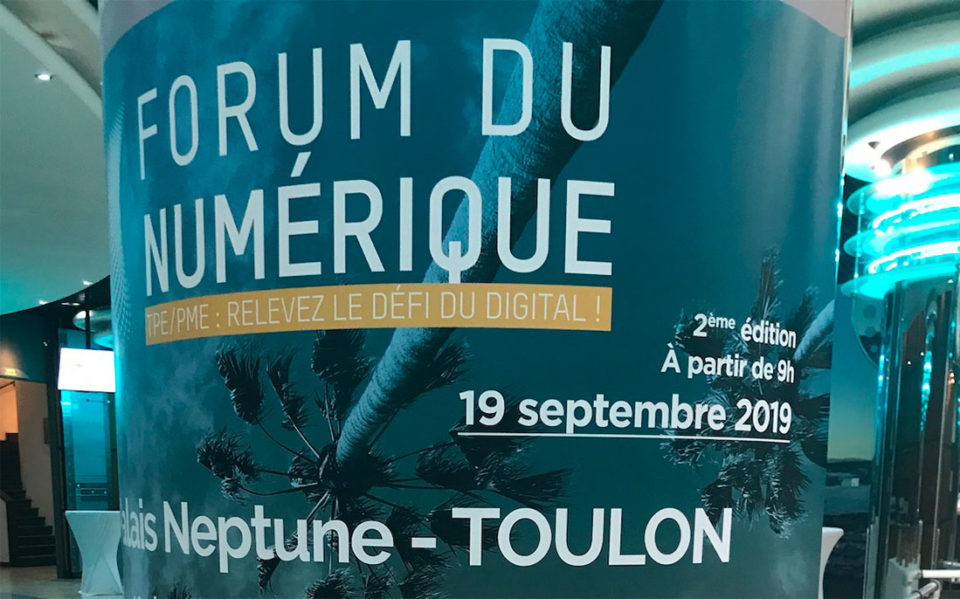 Ingenieweb présent forum du numérique toulon UPV CCI
