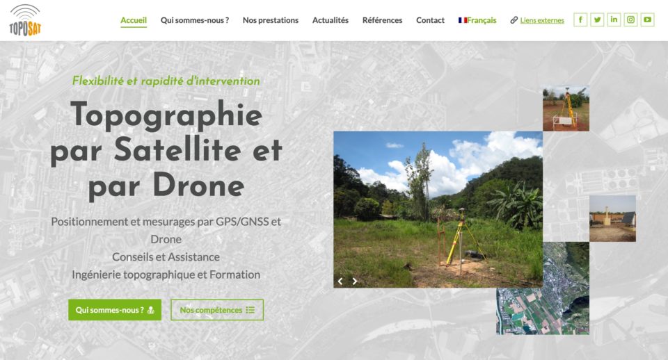 Création Site internet Toposat par Ingenieweb création et reférencement naturel Création Site internet Toposat par Ingenieweb création et reférencement naturel