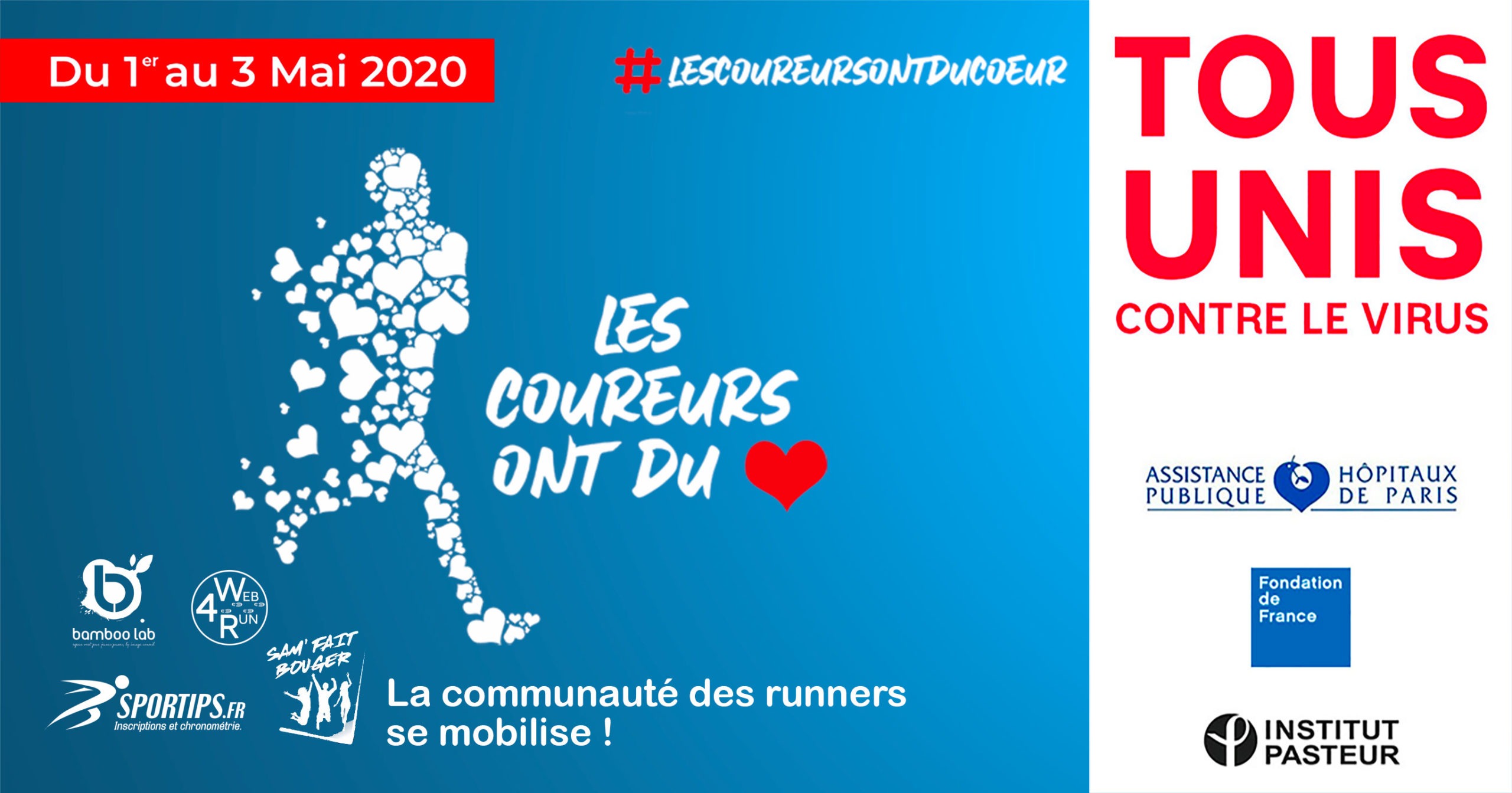 LES COUREURS ONT DU COEUR-communication digitale Ingenieweb web4run