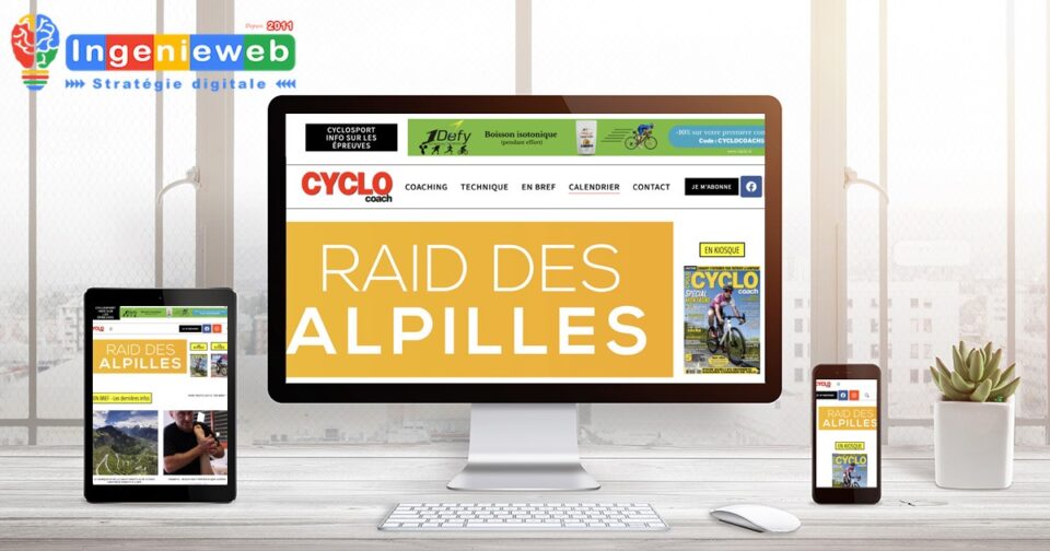 ingenieweb création site internet responsive cyclocoach