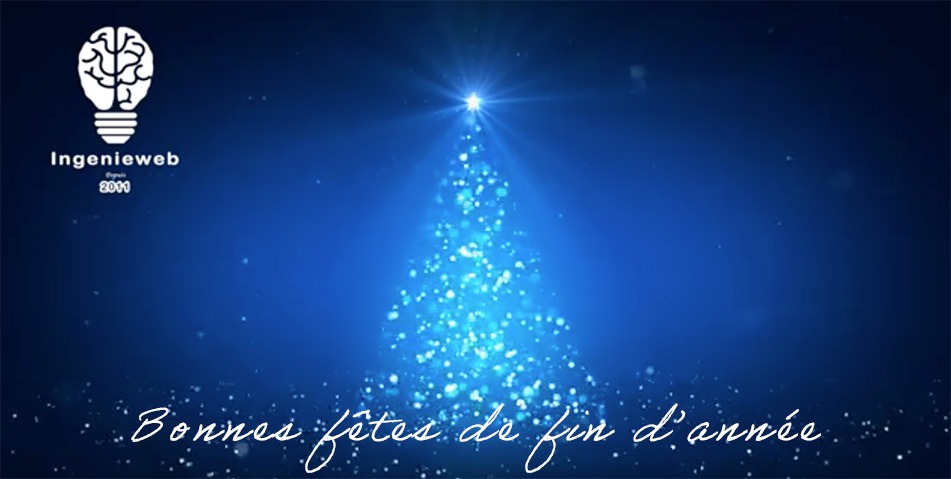 Bonnes fêtes 2023 avec Ingenieweb communication digitale stratégis digitale